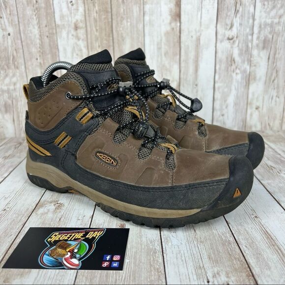 KEEN TARGHEE‎ Mid Waterproof Boots - kids 5 Womens 6.5 - Picture 1 of 10